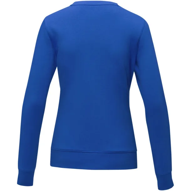 Zenon women’s crewneck sweater - Elevate Essentials Blue