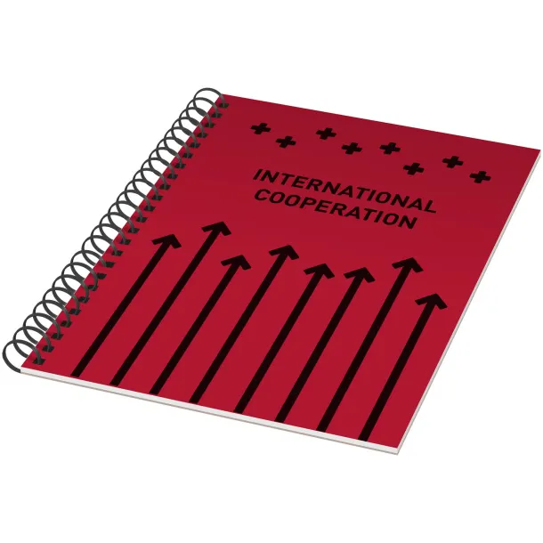 Rothko A5 notebook Red Solid black