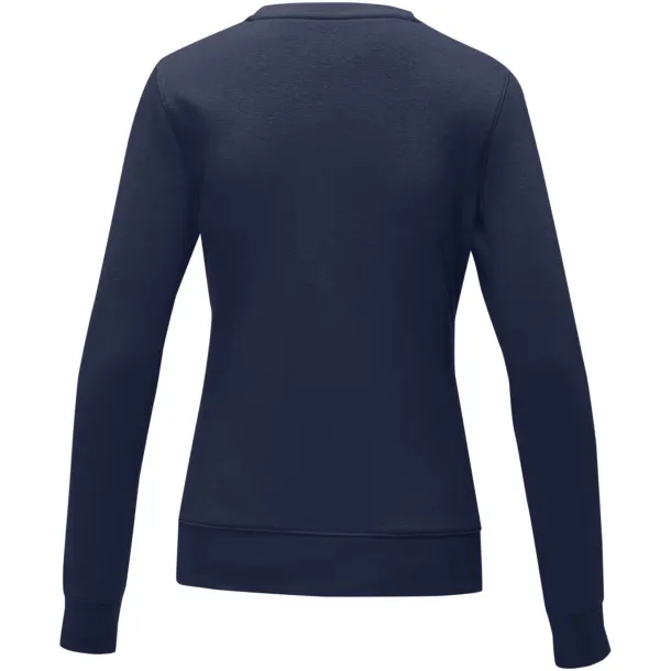 Zenon women’s crewneck sweater - Elevate Essentials Navy Blue