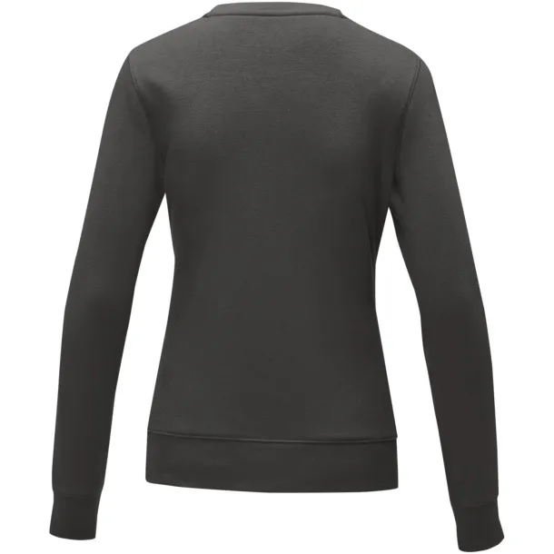 Zenon women’s crewneck sweater - Elevate Essentials Storm grey