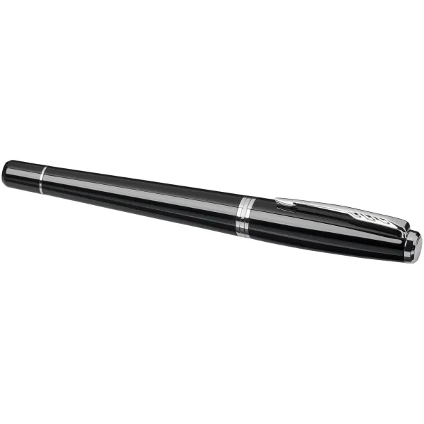 Urban fountain pen - Parker Solid black Chrome