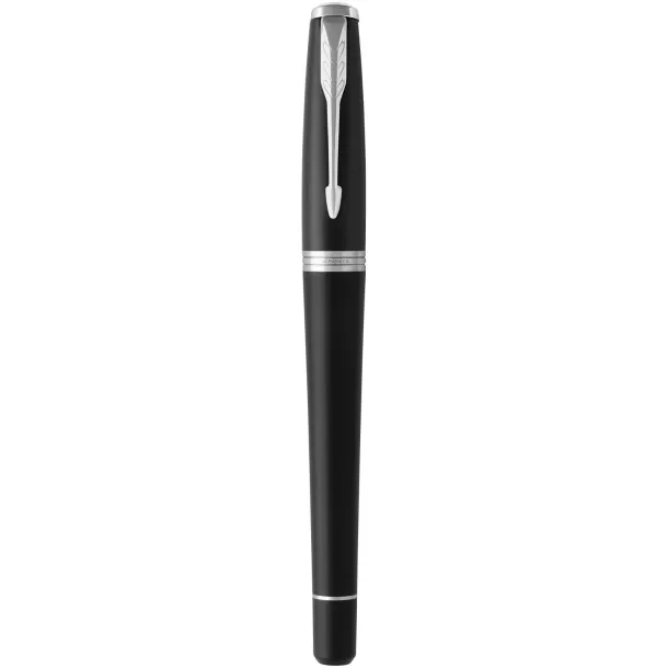 Urban fountain pen - Parker Solid black Chrome