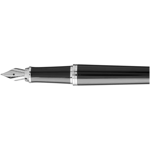 Urban fountain pen - Parker Solid black Chrome