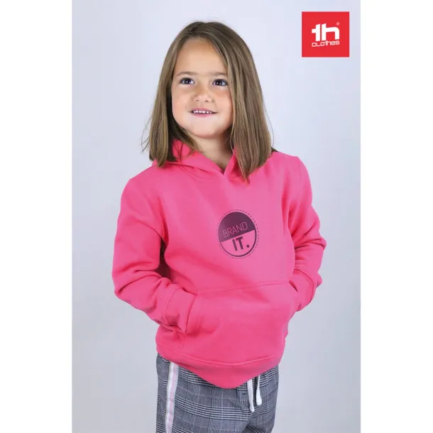 PHOENIX KIDS Children's unisex hooded sweatshirt Pink