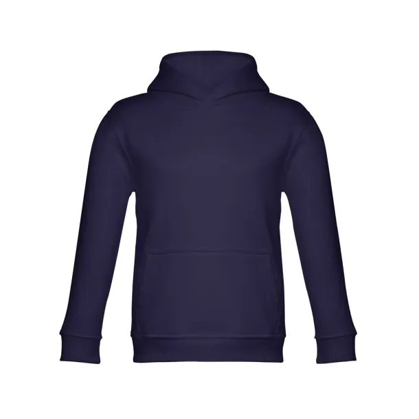 PHOENIX KIDS Children's unisex hooded sweatshirt Navy Blue