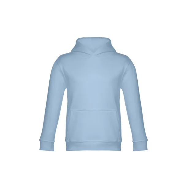 PHOENIX KIDS Children's unisex hooded sweatshirt Pastel blue