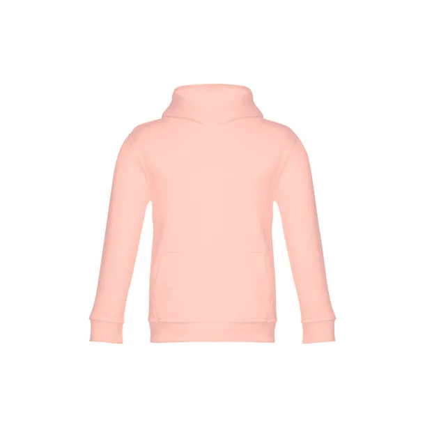 PHOENIX KIDS Children's unisex hooded sweatshirt Salmon