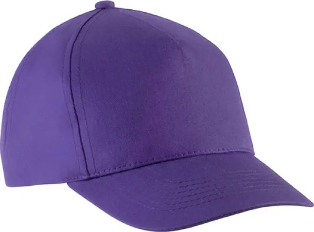  KIDS' COTTON CAP - 5 PANELS - K-UP Ljubičasta