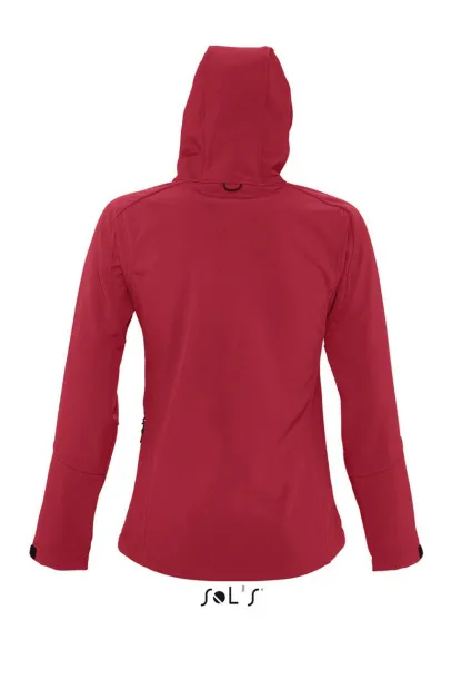 Ženska softshell jakna s kapuljačom - SOL'S Pepper Red