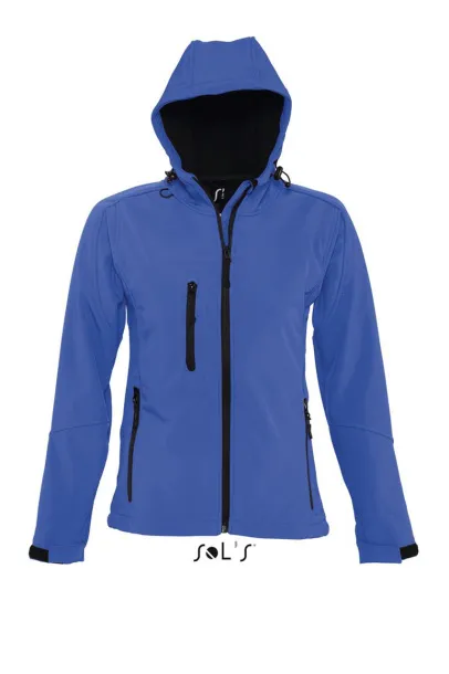  SOL'S REPLAY WOMEN - HOODED SOFTSHELL - SOL'S Royal blue