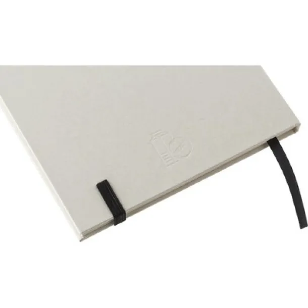  Bilježnica A5 od recikliranih tetrapaka za mlijeko Bijela