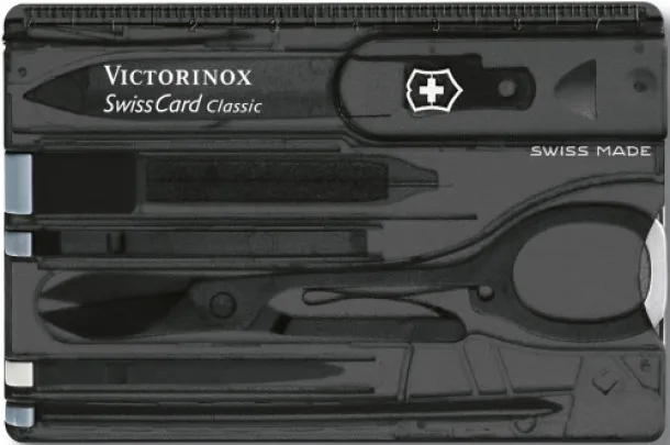  Nylon Victorinox SwissCard Classic multitool - Victorinox Crna