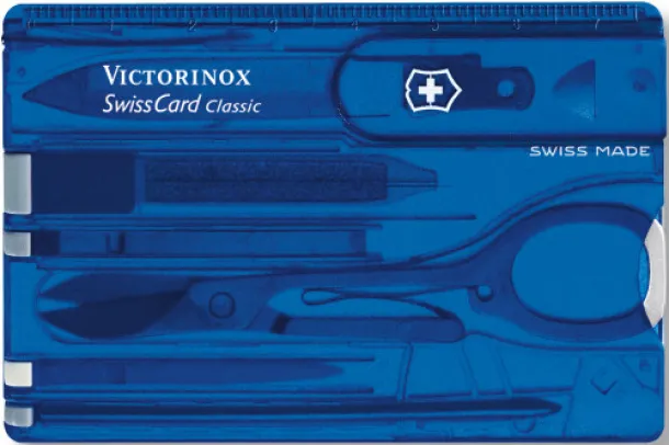  Nylon Victorinox SwissCard Classic multitool - Victorinox blue