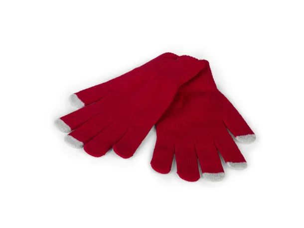 TOUCH GLOVE gloves for 'touch screen' - EXPLODE Red