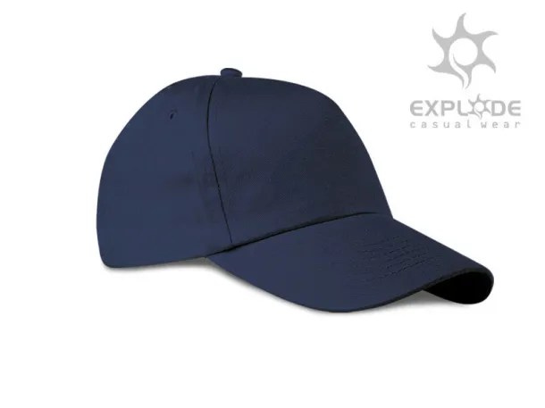 DEBBI 5 panel cap - EXPLODE Blue