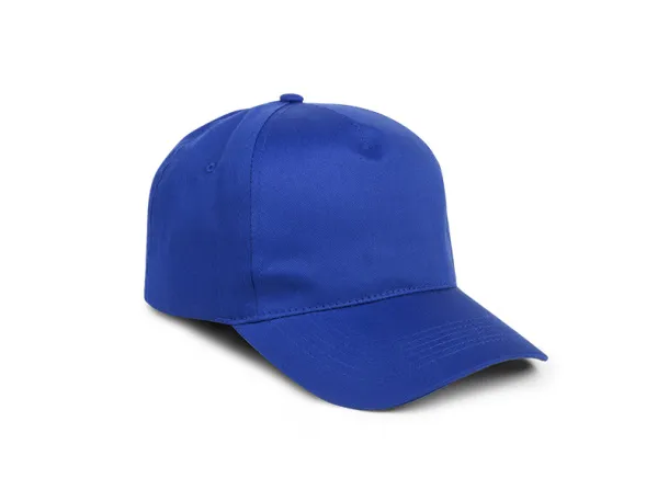 DEBBI 5 panel cap - EXPLODE Royal blue