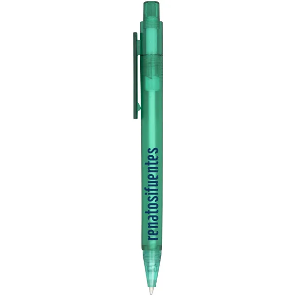 Calypso frosted ballpoint pen - Unbranded Frosted green