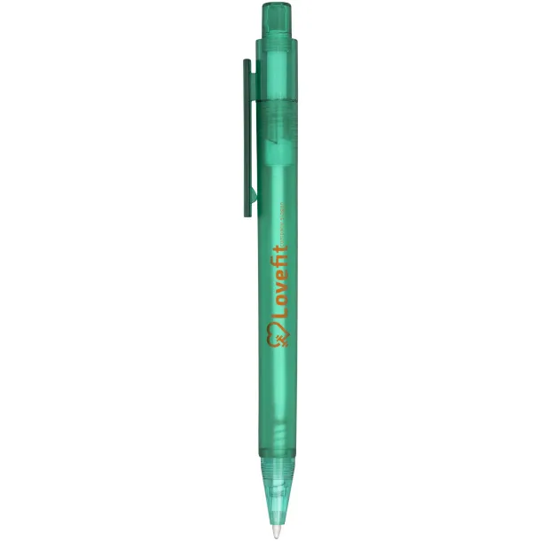 Calypso frosted ballpoint pen - Unbranded Frosted green