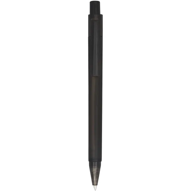 Calypso frosted ballpoint pen - Unbranded Frosted black