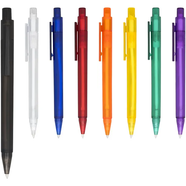 Calypso frosted ballpoint pen Frosted blue