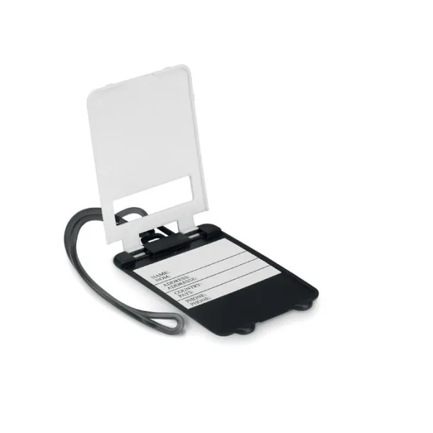 TRAVELLER Luggage tags plastic White