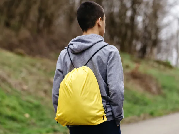 CITY Drawstring bag - BRUNO Yellow