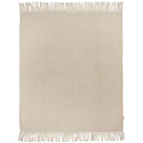 Ivy RPET mohair blanket - Seasons Beige