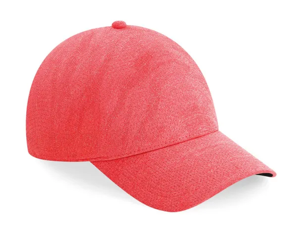  Seamless Performance Cap - Beechfield Heather Coral