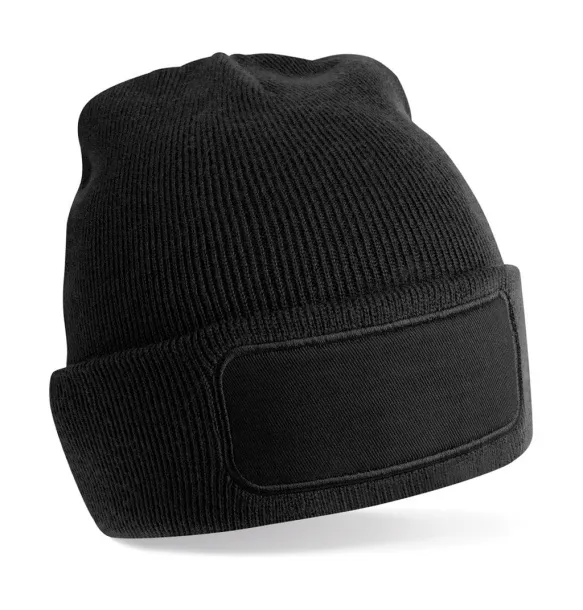  Recycled Original Patch Beanie - Beechfield Black