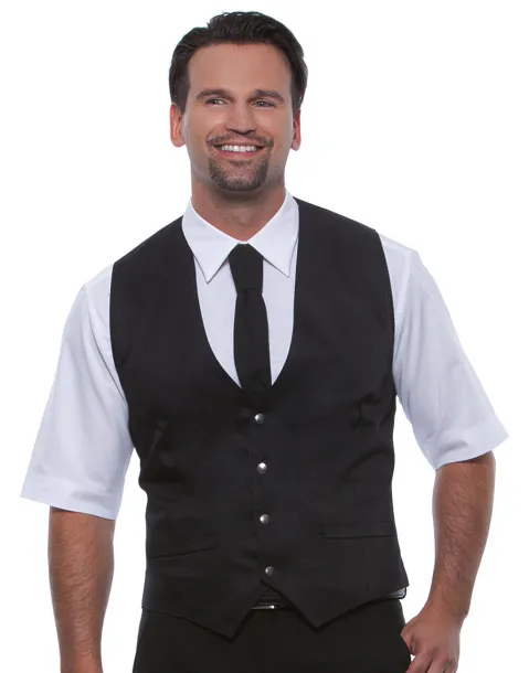  Men's Waistcoat Kai - Karlowsky Black