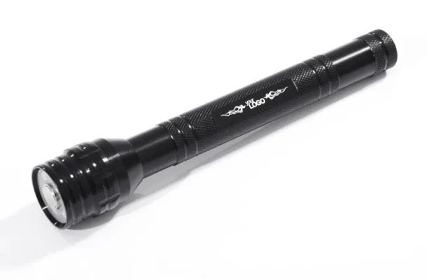 TIRION Telescopic flashlight Black