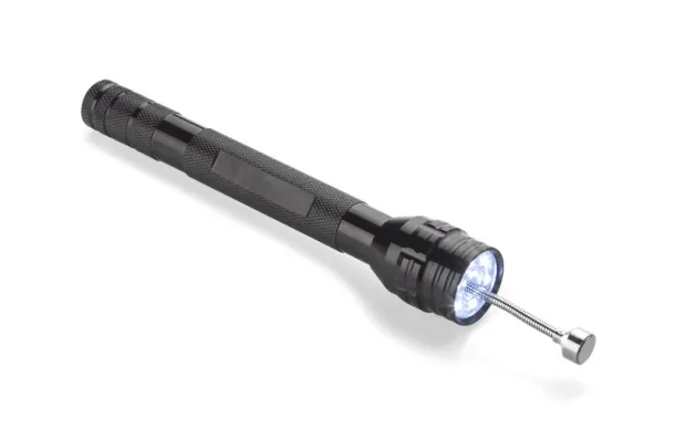 TIRION Telescopic flashlight Crna