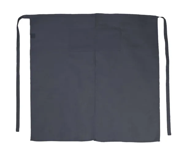  Berlin Long Bistro Apron with Vent and Pocket - SG Accessories - BISTRO (Ex JASSZ Bistro) Siva