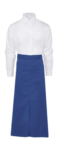  Berlin Long Bistro Apron with Vent and Pocket - SG Accessories - BISTRO Kraljevski plava