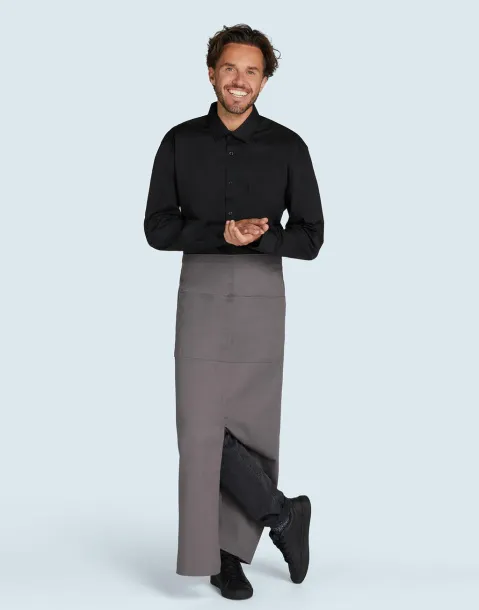  Berlin Long Bistro Apron with Vent and Pocket - SG Accessories - BISTRO