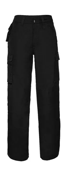  Heavy Duty Workwear Trouser Length 32" - Russell  Black