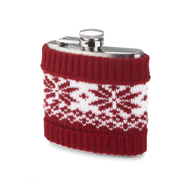 WARM Hip flask  200 ml 201C naszywka 1797C