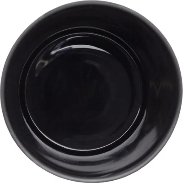  Thermo mug 300 ml with bamboo detail Crna