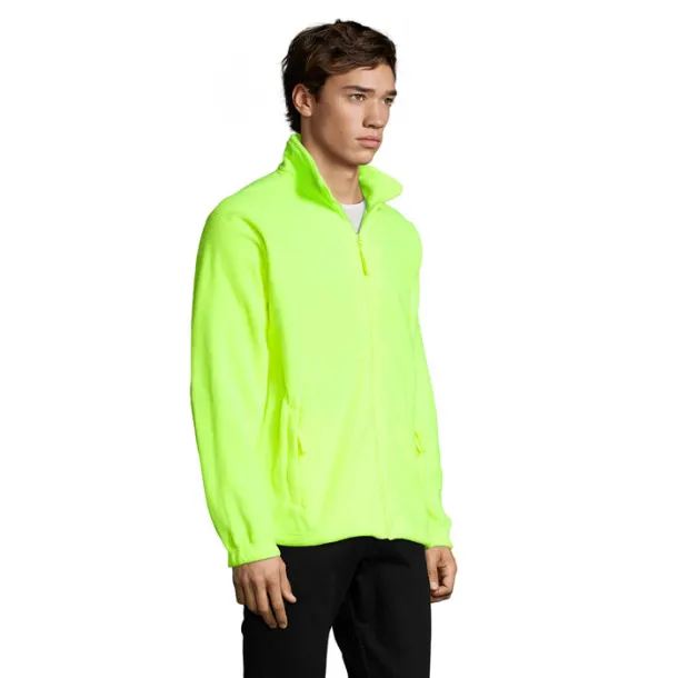 NORTH MEN FL JACKET-300g Neon yellow