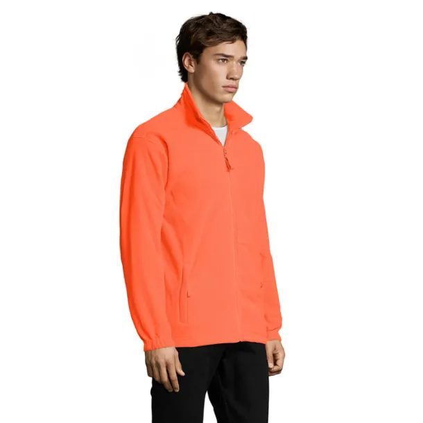 NORTH MEN FL JACKET-300g neon orange