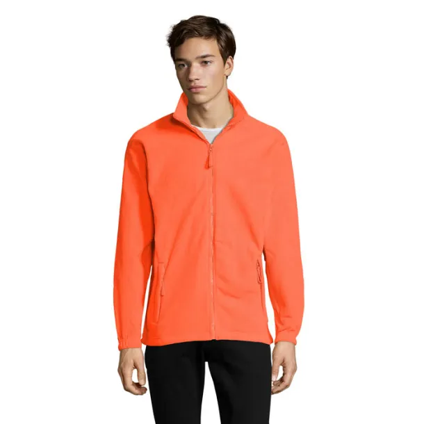 NORTH MEN FL JACKET-300g neon orange