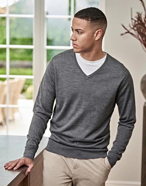  Men's V-Neck Sweater - Tee Jays