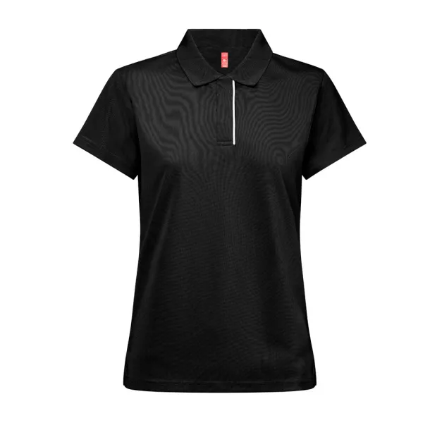 THC DYNAMIC WOMEN Women's technical polo Black