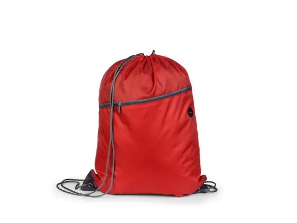 SLICK Drawstring bag  - BRUNO Red