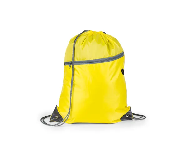 SLICK Drawstring bag  - BRUNO Yellow