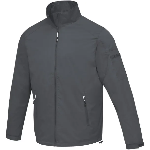 Palo men's lightweight jacket - Elevate Life Storm grey