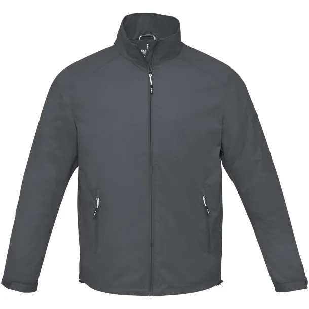 Palo men's lightweight jacket - Elevate Life Storm grey