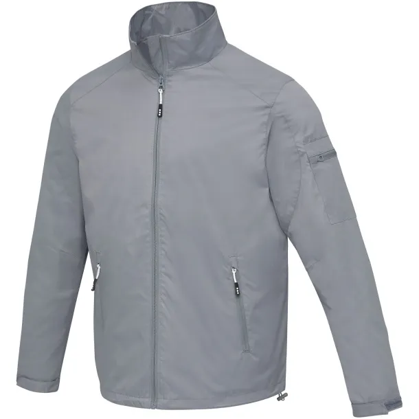 Palo men's lightweight jacket - Elevate Life Steel grey