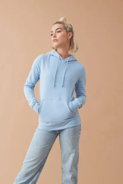  Ženska sveučilišna hoodica - Just Hoods Lime Green