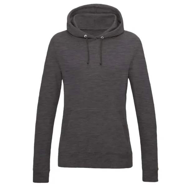  WOMEN'S COLLEGE HOODIE - Just Hoods Storm Grey